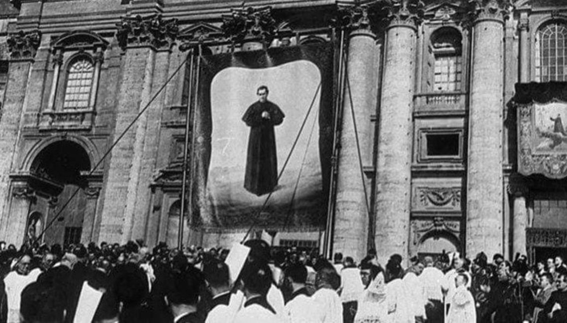 canonizacion de san juan bosco 1934